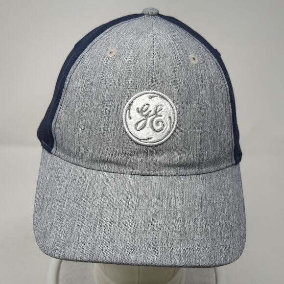 GE Strapback Hat Multicolor One Size Embroidered Colorblock Adjustable - Picture 2 of 9